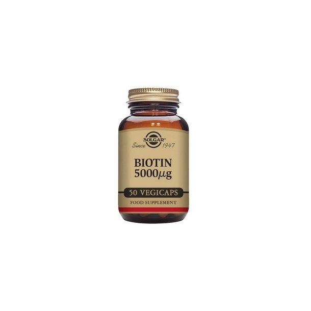 Solgar Biotin 5000 ug - 50 kap