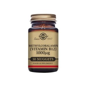 Solgar B12 vitamin 1000 ug Methylcobalamin - 30 stk.