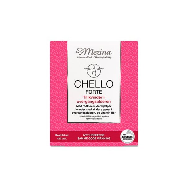 Mezina Chello Forte - En naturlig overgangsalder - 120 kapsler
