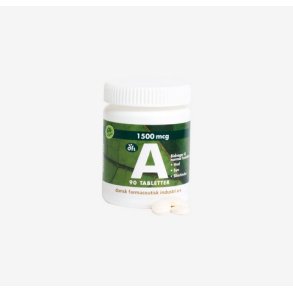 dfi A Vitamin 1500 mcg, 5000 ie - 90 tabletter
