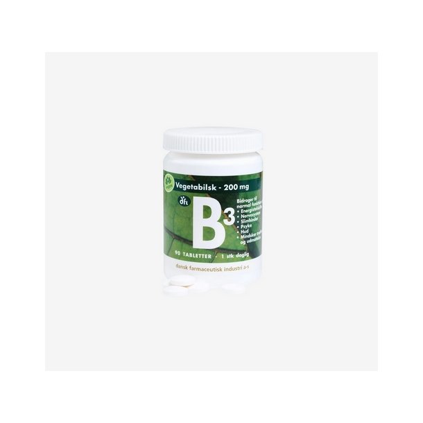 dfi B3-Vitamin 200mg - 90 tabletter
