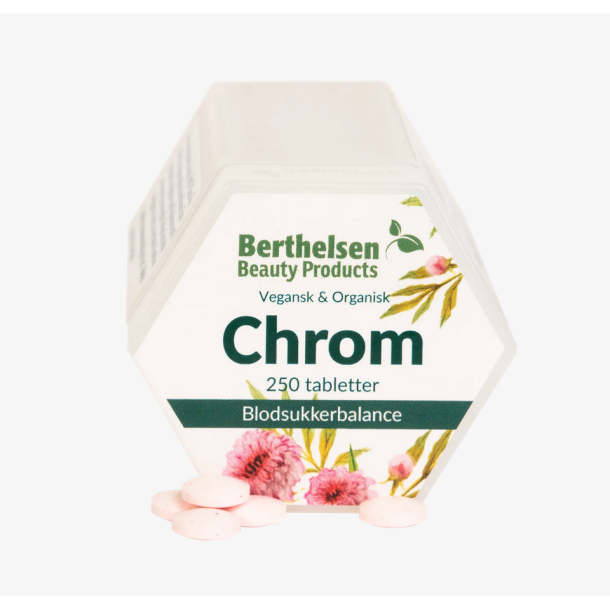 Berthelsen Chrom 62,5g  - 250 tabletter