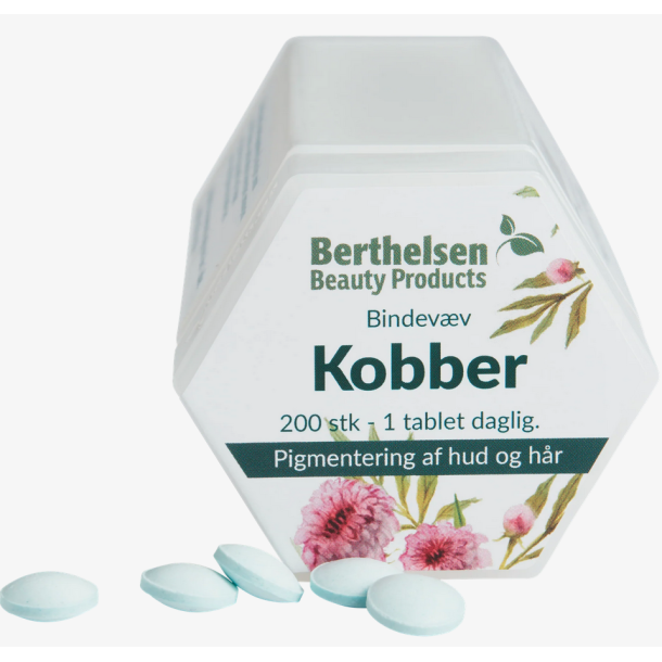 Berthelsen Kobber - 200 tabletter