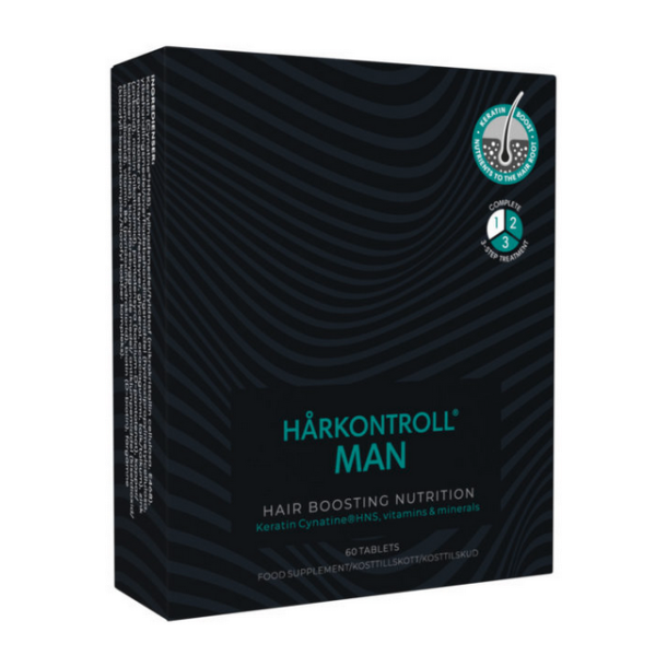 Bioforce HÅRKONTROLL MAN NUTRITION - 60 tabl.
