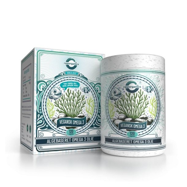 VEGANSK OMEGA 3 - 120 kps.