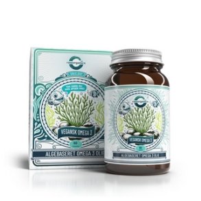 Raw Organics Vegansk omega-3 - 60 stk.