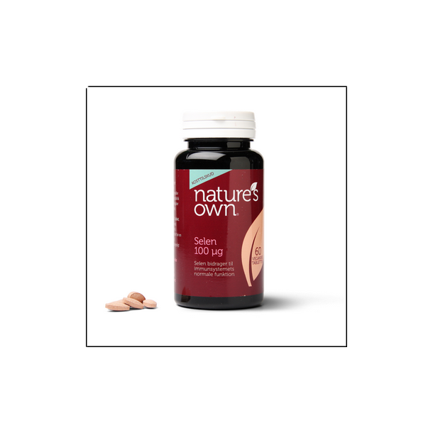 Natures Own Selen - 60 tabletter