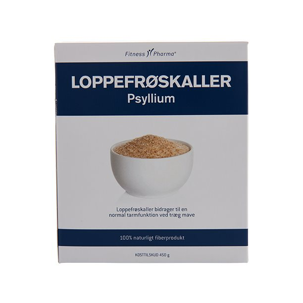 Fitness Pharma Loppefrskaller Psyllium - 450 g