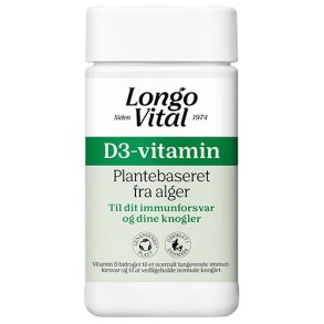 Longo Vital D-vitamin - 180 tabletter