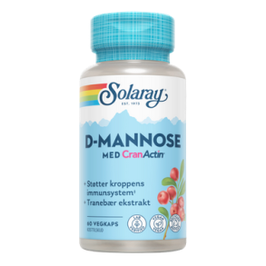 Solaray D-Mannose med CranActin - 60 kap