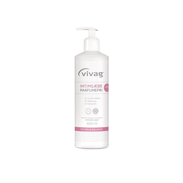 Vivag Intimsbe Parfumefri - 400 ml.