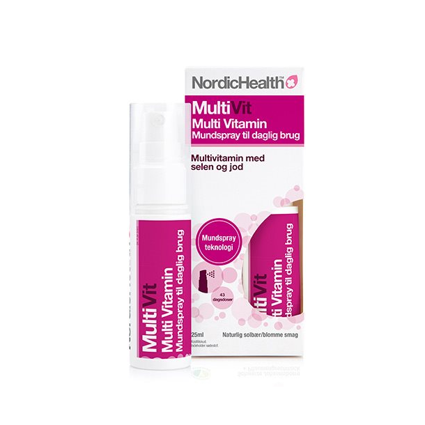 NordicHealth Multi Vitamin Mundspray - 25 ml
