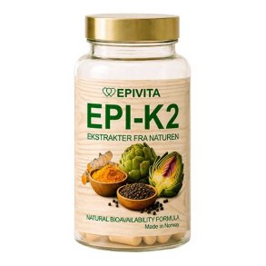 Epinutrics EPI-K2 Natural Vitamin K2 - 60 kapsler