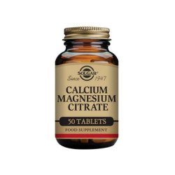 Solgar Calcium Magnesium Citrate - 50 tab