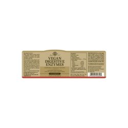 Solgar Vegan Digestive Enzymes - 50 tab