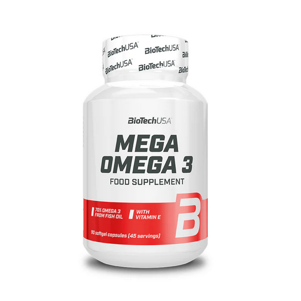 BioTech USA Mega omega 3 - 90 kap