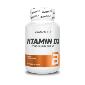 BioTech USA Vitamin D3 tabletter - 60 tab.