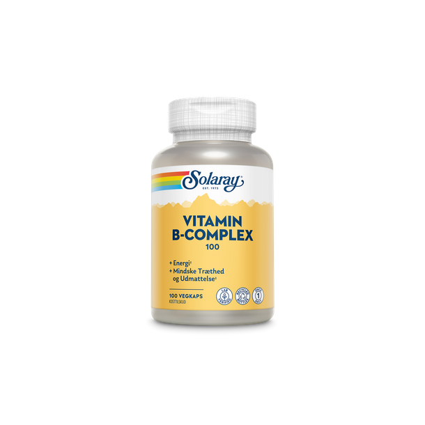 Solaray Vitamin B-Complex 100 - 100 kap