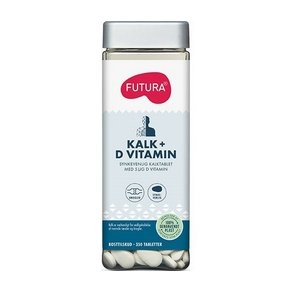 Futura Kalk + D vitamin - 350 tab.