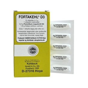 Fortakehl D3 stikpiller - 10 stk.