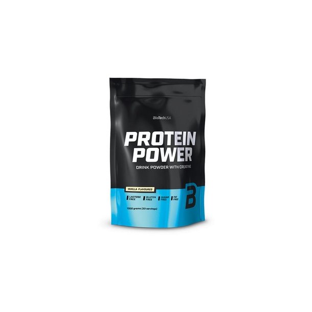 BioTech USA Protein Power Vanilla - 1000 g.