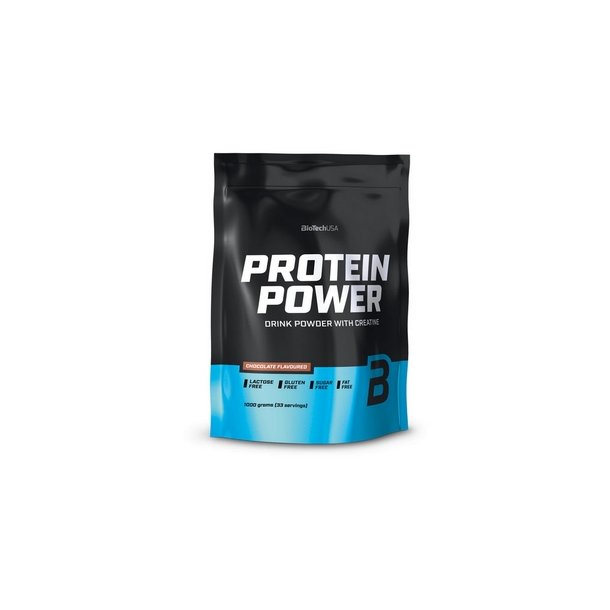 BioTech USA Protein Power Chocolate - 1000 g.