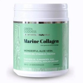 GREEN GODDESS Marine Collagen Wonderful Aloe Vera - 250 g.