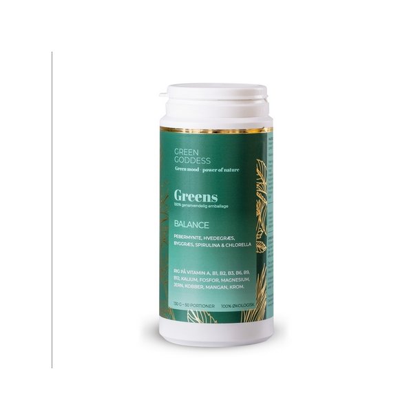 GREEN GODDESS Balance Greens Ø - 130 g.