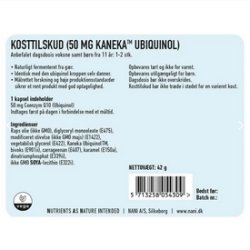 Nani Q10 Ubiquinol - 60 kap