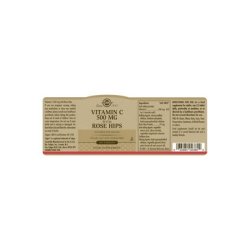 Solgar Vitamin C 500 mg med hyben - 100 tab