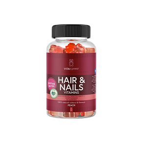 VitaYummy Hair & Nails Peach - 60 gum