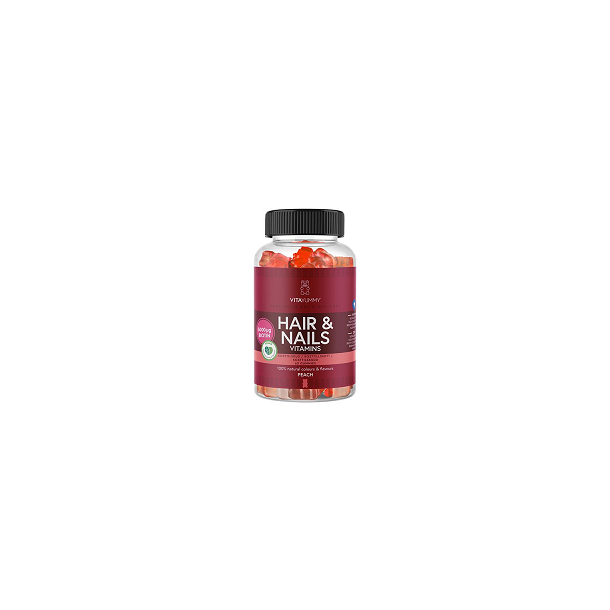 VitaYummy Hair & Nails Peach - 60 gum