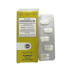 Fortakehl kapsler D4 - 20 kap.