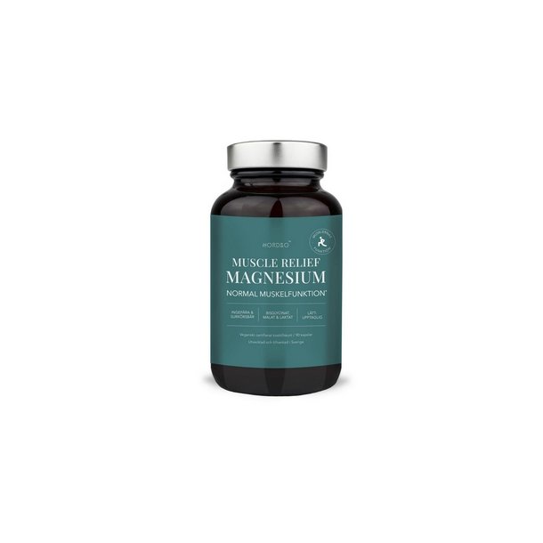 Nordbo Muscle Relief magnesium - 90 kap