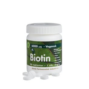 Berthelsen Biotin 6000 mcg - 90 tab
