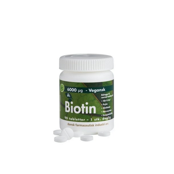 Berthelsen Biotin 6000 mcg - 90 tab