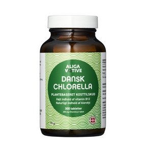 Aliga Aqtive Dansk Chlorella - 300 tab.