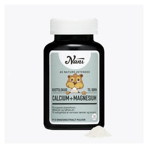 Nani Calcium+Magnesium brn - 91 g.