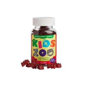 Kids Zoo Multivitamin + Mineraler - Vegansk - 60 stk