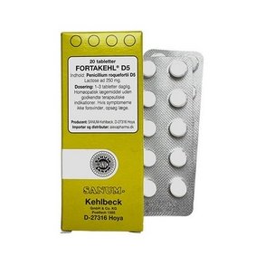 Fortakehl D5 tabletter - 20 tabl.
