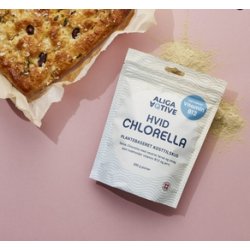 Aliga Aqtive Hvid Chlorella pulver - 200 gr.
