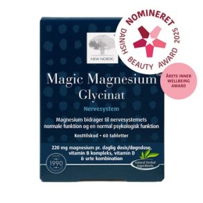 New Nordic Magic Magnesium Glycinat - 60 kap