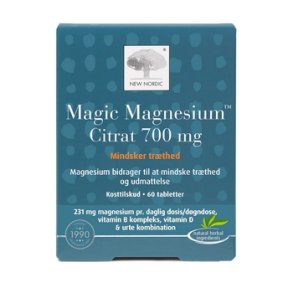 New Nordic Magic Magnesium Citrat - 60 tab