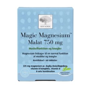 New Nordic Magic Magnesium Malat - 60 kap.