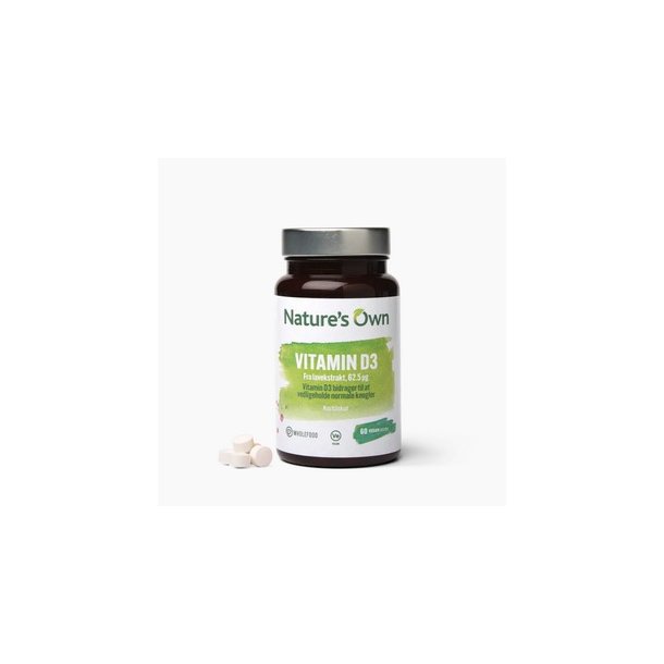 Nature's Own Vitamin D3 - 120 tabl