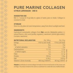Plent Beauty Care Pure Marine Collagen Citrus Lemonade - 300 g.