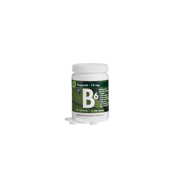 dfi B6 12mg vegansk - 90 tab
