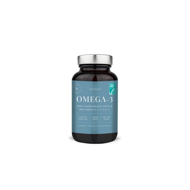 Nordbo OMEGA -3 - 120 Kapsler