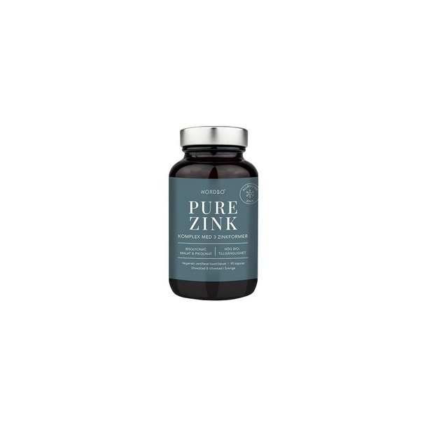 Nordbo Pure Zink - 90 kap