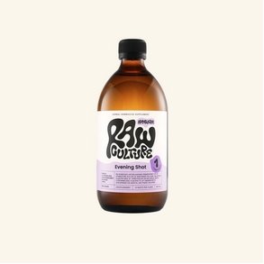 Raw Culture Kombucha Evening Shot, kologisk - 500 ml. 